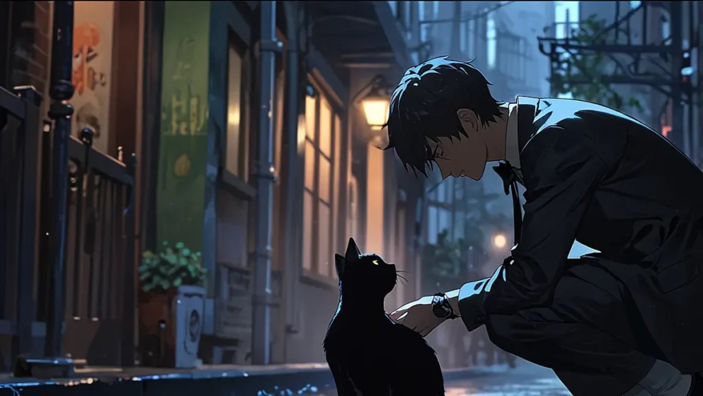 Sebastian's-Weakness-Is-His-Love-for-Cats