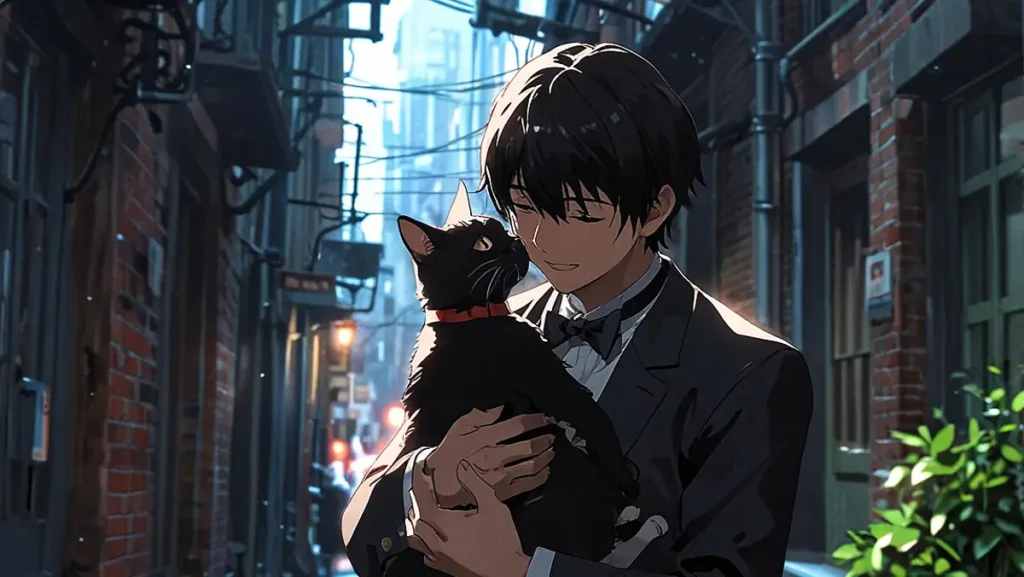 Is-Sebastian-a-Cat-Lover-His-Weakness