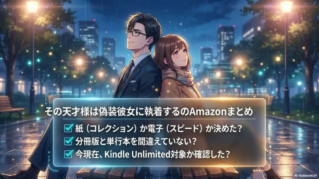 amazon-summary-of-sono-tensaisama-wa-gisou-kanojo-ni-shuuchaku-suru