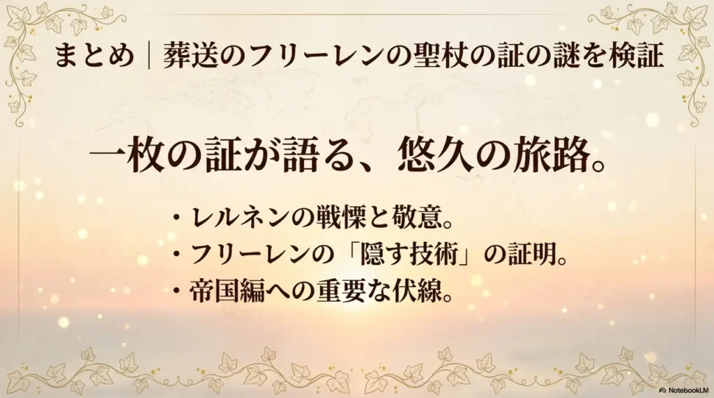 summary-analyzing-the-mystery-of-holy-staff-seal-in-frieren