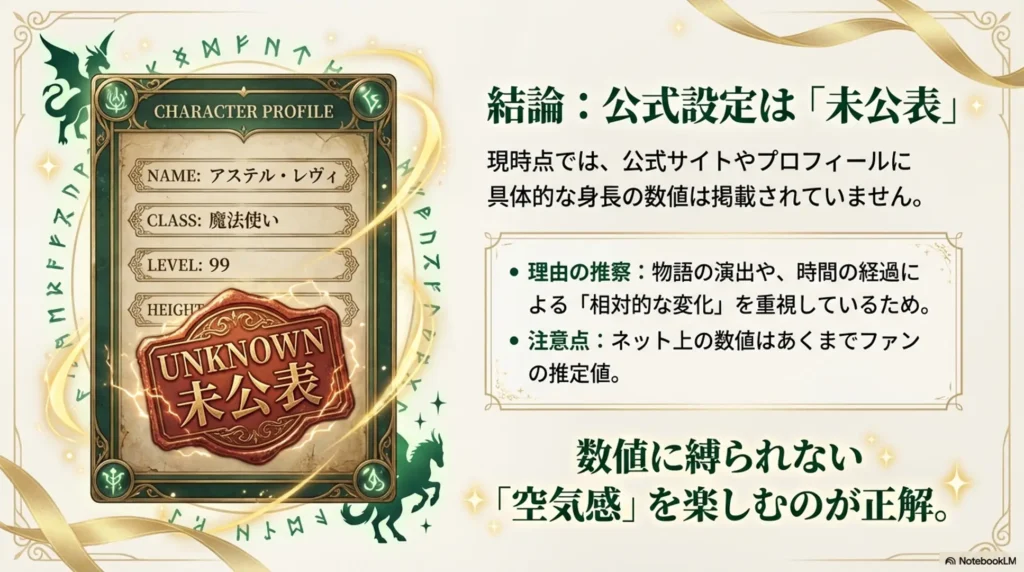 is-there-an-official-height-setting-on-frieren-official-site