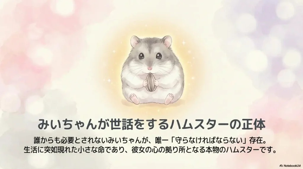 identity-of-the-hamster-miichan-takes-care-of