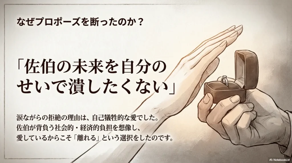 spoiler-explanation-of-reasons-for-declining-the-proposal