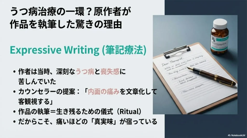 surprising-reason-author-wrote-story-as-part-of-depression-treatment