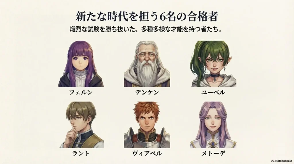 list-of-first-class-mage-passers-like-fern-and-denken-in-season-1