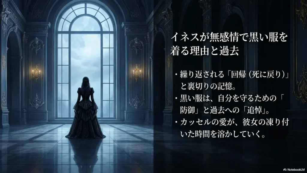 The-Reason-Ines-Wears-Black-Clothes-Without-Emotion-and-Her-Past