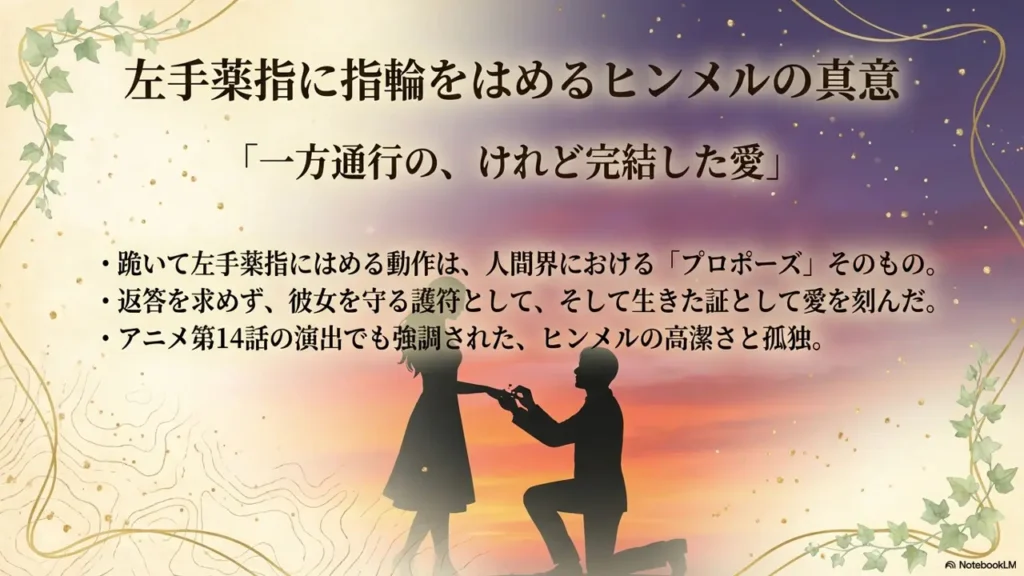 true-intention-behind-himmel-putting-the-ring-on-the-left-ring-finger