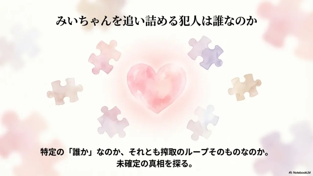 who-is-the-culprit-driving-miichan-into-a-corner