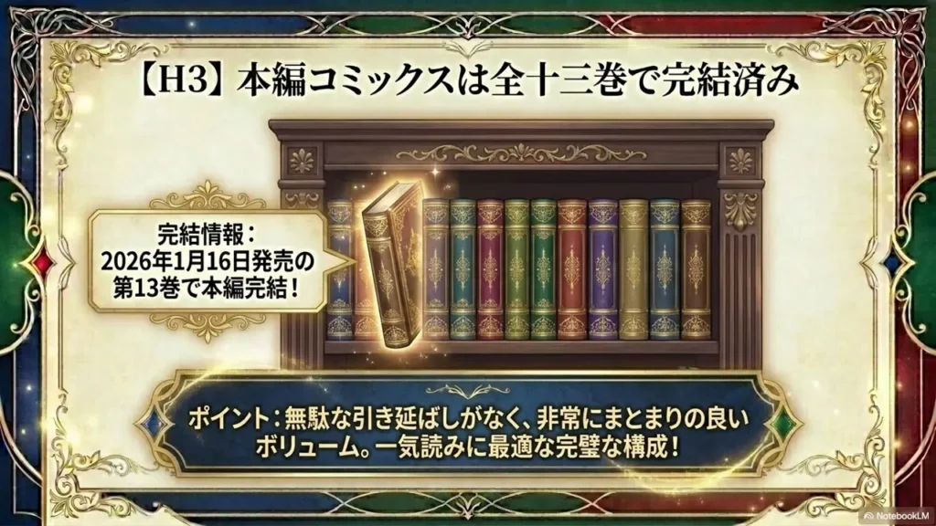 comic-13-volumes-completed