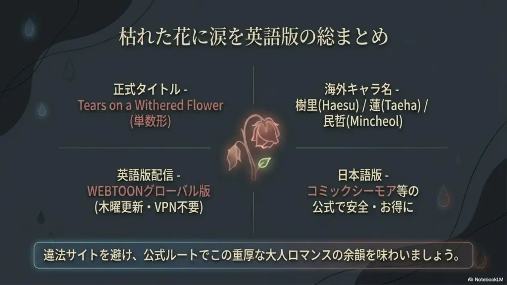 kareta-hana-english-summary