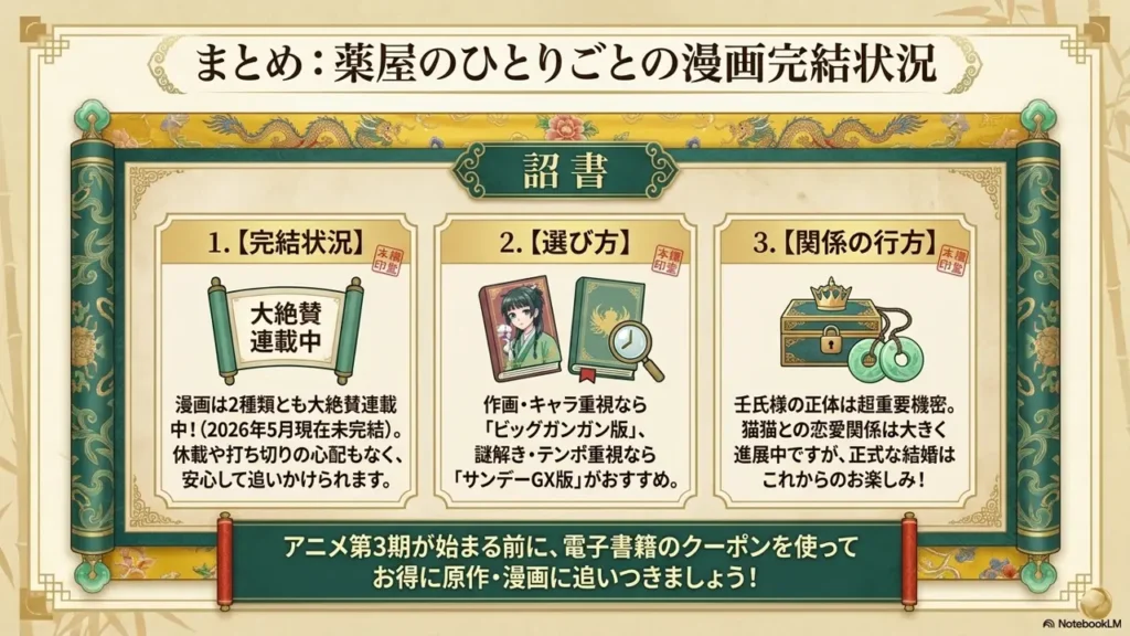 yakuya-hitorigoto-kanketsu-summary
