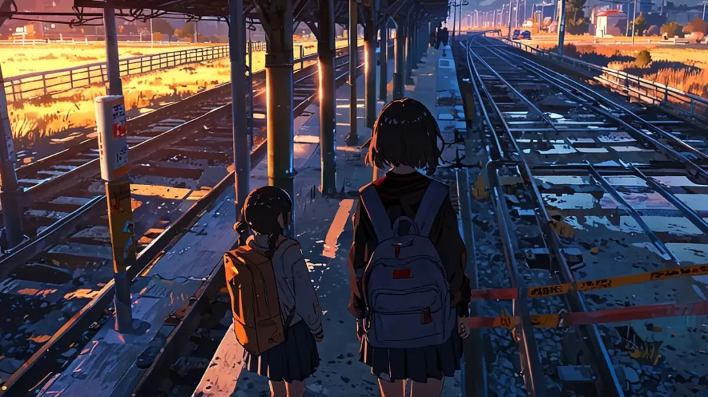 the-childhood-friend-complex-top-two-children-walking-along-railway-tracks-at-sunset