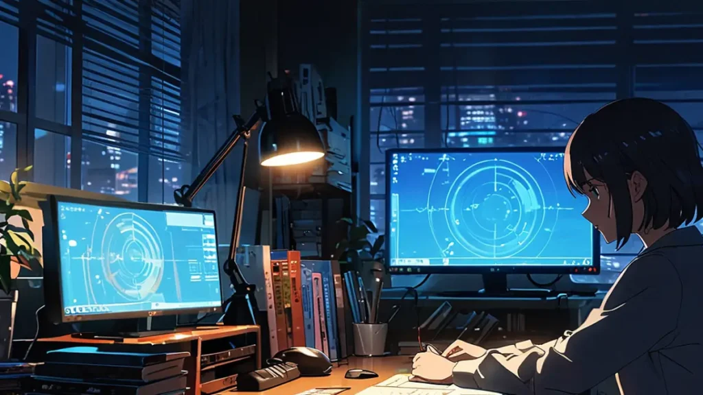 the-jinx-lezhin-belltoon-two-platforms-comparing-two-monitor-screens