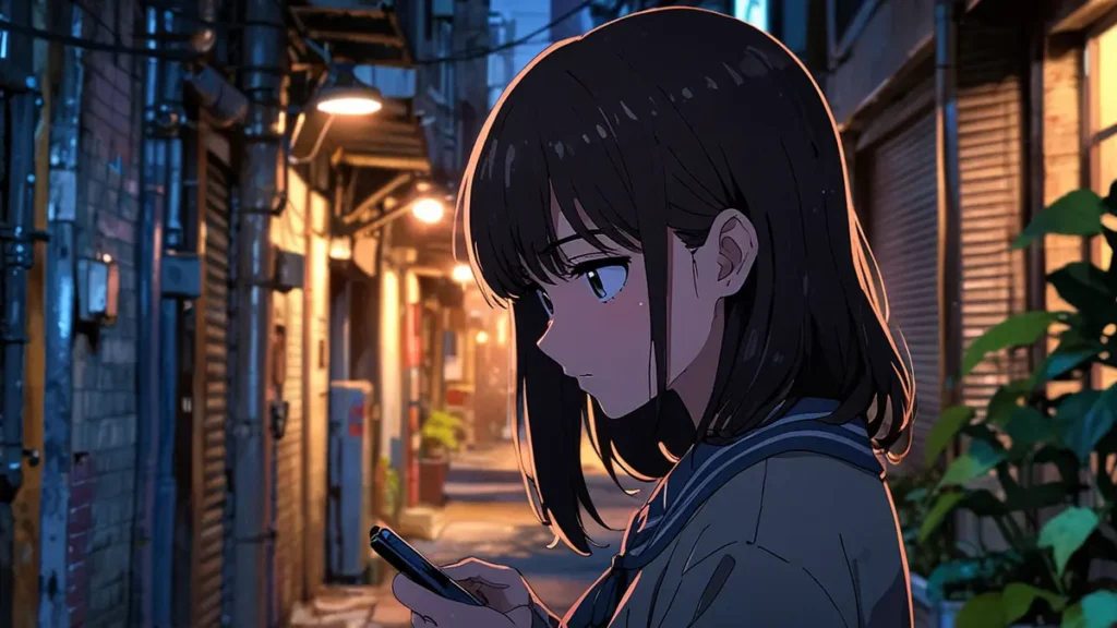 the-jinx-belltoon-complete-version-woman-checking-phone-in-alley-at-night