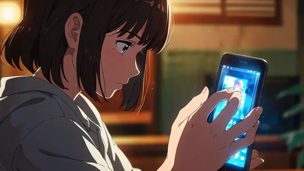 the-beautiful-evening-moon-salon-order-girl-showing-a-reference-photo-on-her-smartphone