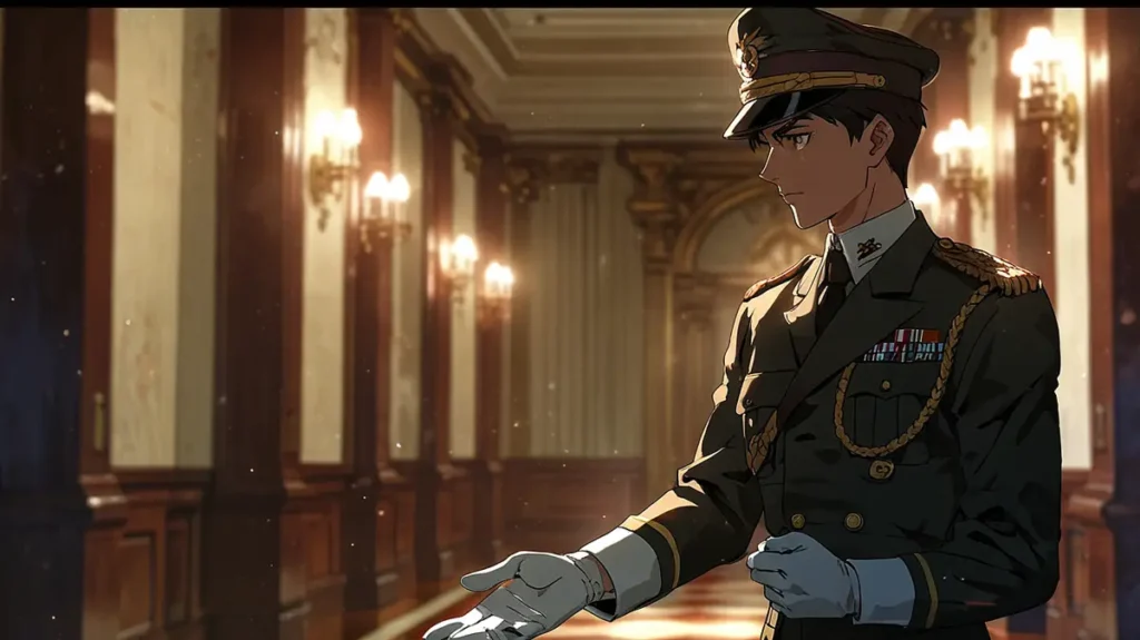 the-cry-or-better-yet-beg-final-arc-officer-in-military-uniform-in-a-palace-hall