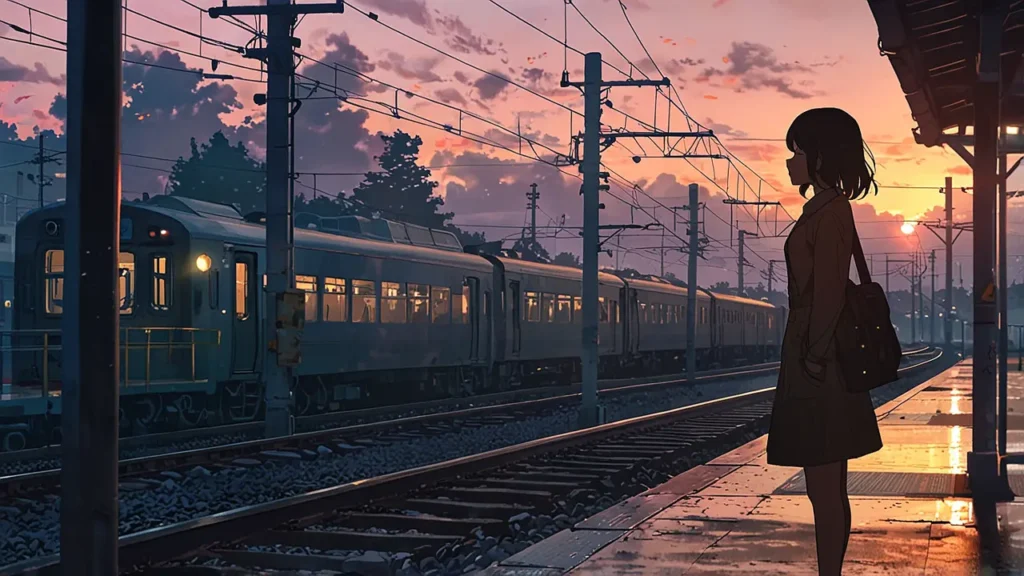 the-tears-for-withered-flowers-korean-versus-japanese-woman-waiting-on-a-station-platform-at-dusk