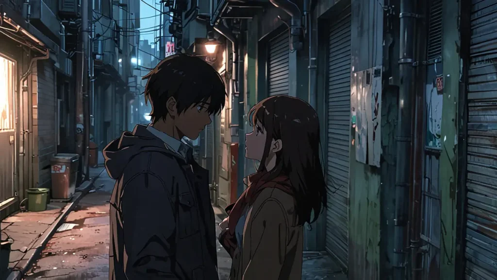 the-beautiful-evening-moon-height-question-two-students-facing-each-other-in-an-alley