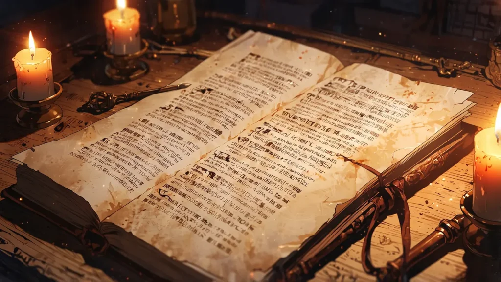 the-mii-chan-and-yamada-san-name-meaning-old-book-by-candlelight