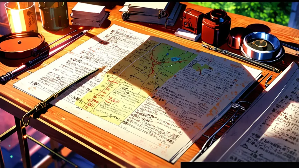 the-black-butler-45-volume-theory-desk-with-maps-compass-and-magnifying-glass
