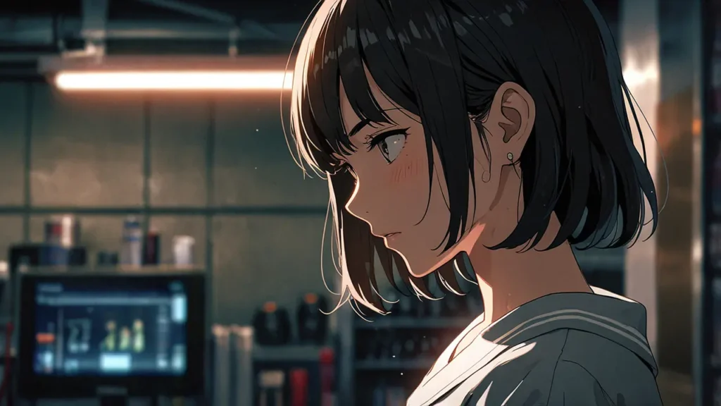 the-tears-for-withered-flowers-naver-requirements-woman-in-profile-under-cool-indoor-lighting
