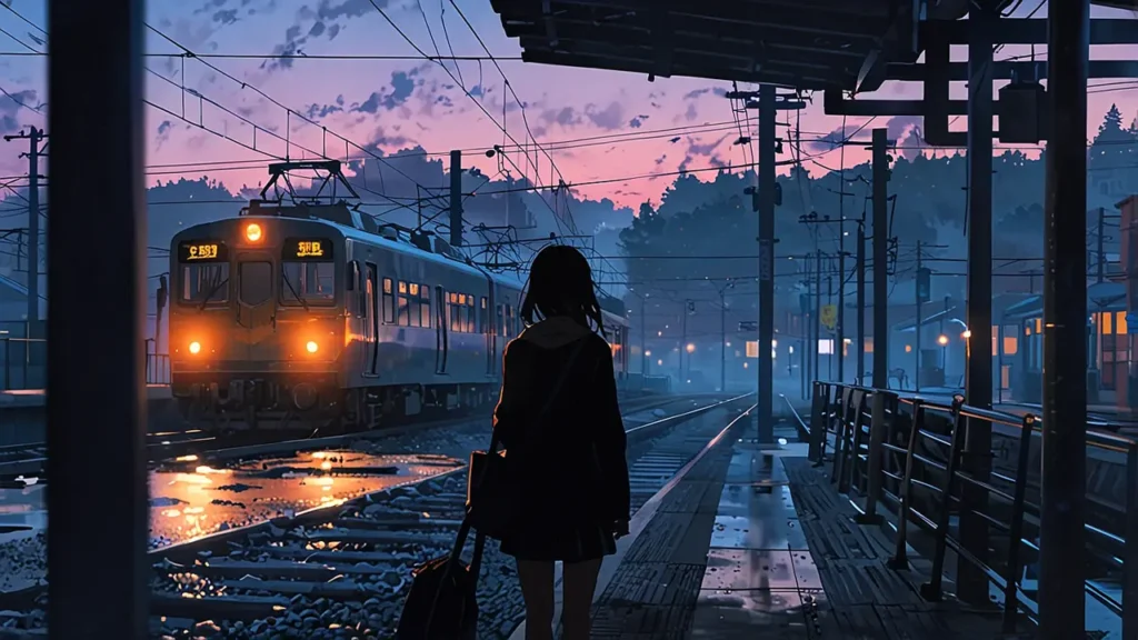 the-tears-for-withered-flowers-volume-count-mismatch-woman-waiting-alone-on-a-station-platform