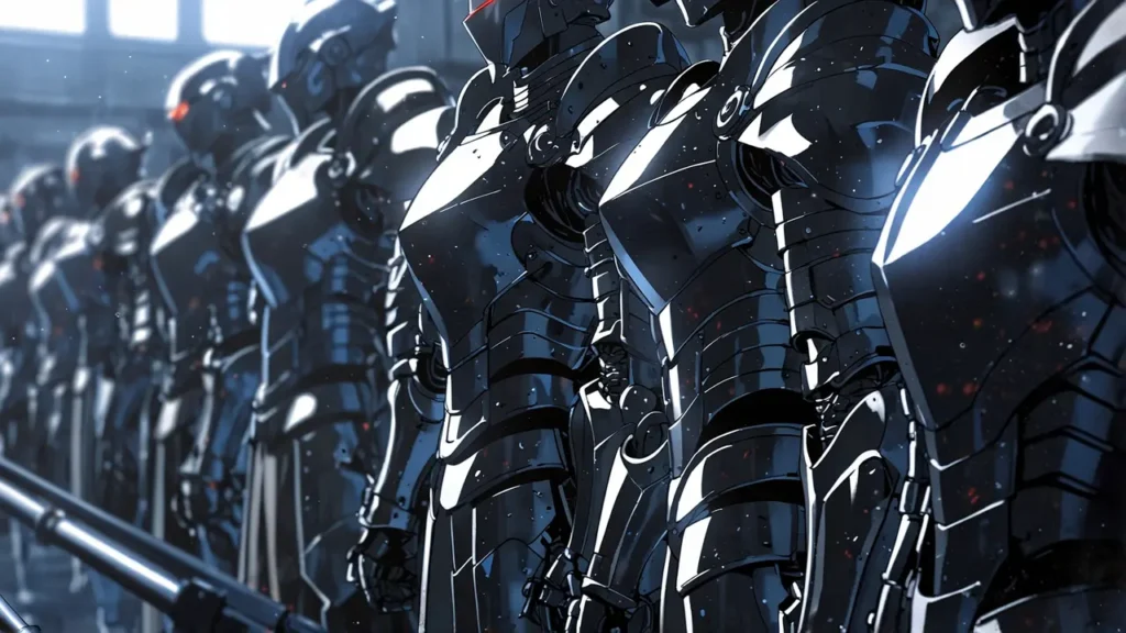 the-four-knights-of-the-apocalypse-four-members-and-name-origins-rows-of-silver-armor