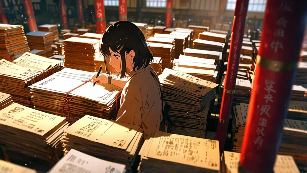 the-apothecarys-soliloquy-telling-editions-apart-rows-of-books-stacked-in-an-archive