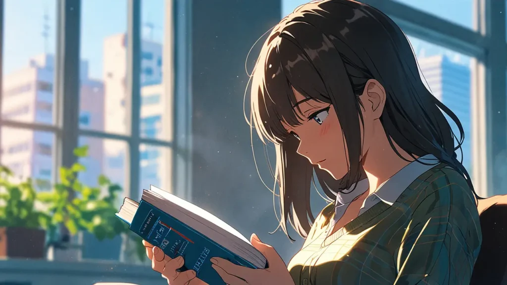 the-apothecarys-soliloquy-rereading-back-volumes-girl-reading-a-book-by-a-bright-window