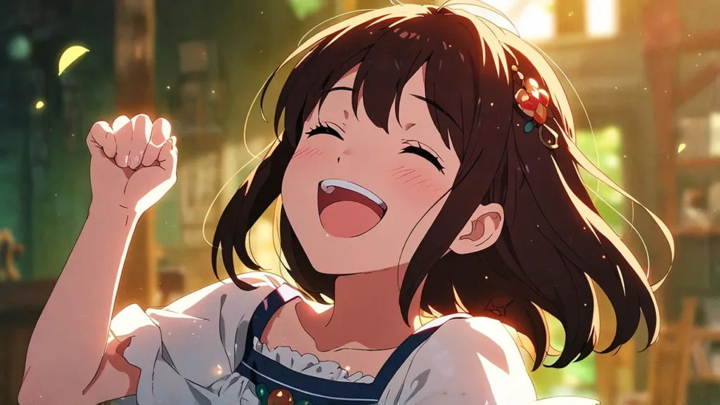 the-apothecarys-soliloquy-key-points-summary-girl-smiling-with-a-raised-fist