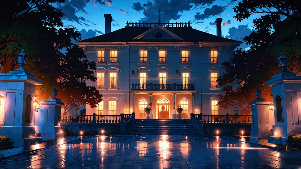 the-black-butler-conclusion-grand-european-mansion-lit-up-at-night