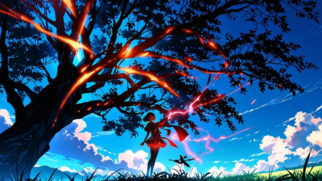 the-childhood-friend-complex-recap-tree-branches-against-a-bright-blue-sky