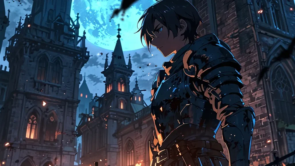 the-four-knights-apocalypse-jade-faq-knight-in-armor-before-castle