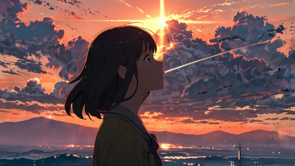 tears-for-withered-flowers-for-new-readers-woman-exhaling-with-relief-under-a-sunset-sky