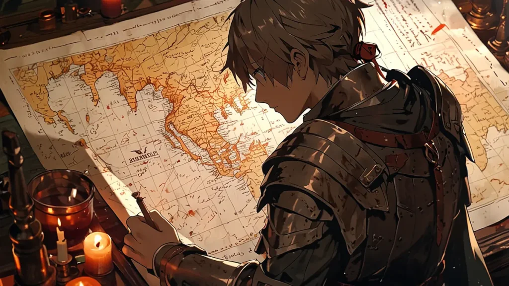 the-apocalypse-four-knights-candidate-comparison-knight-reading-a-map-by-candlelight