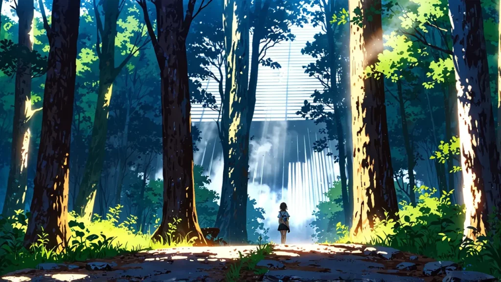 the-four-knights-apocalypse-forest-path-splitting-in-sunlight