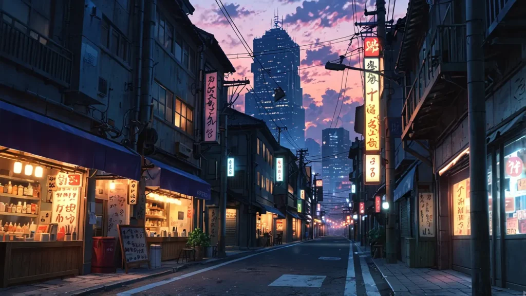 the-nihon-sangoku-motoneta-top-night-cityscape-of-near-future-japan