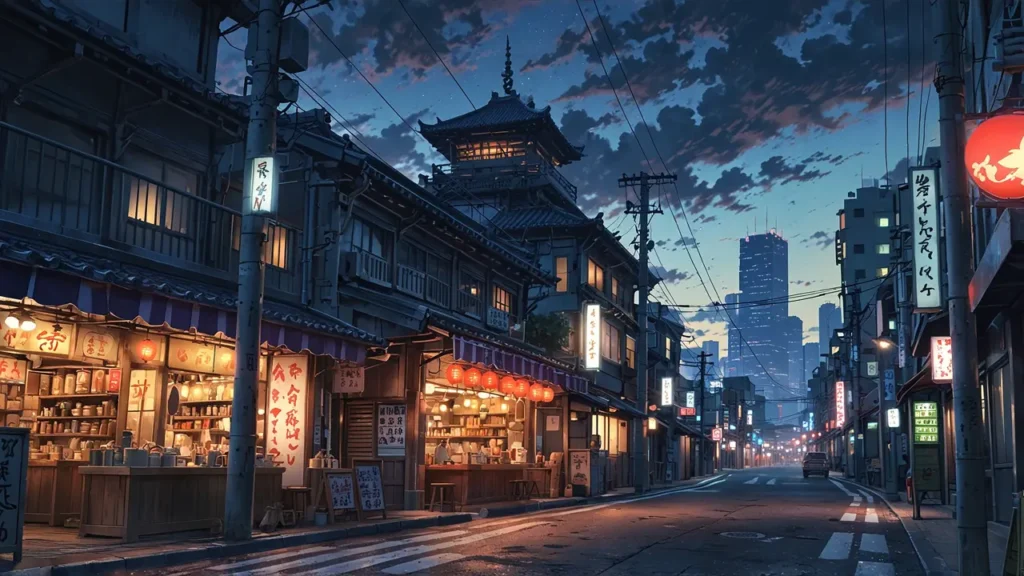 the-nihon-sangoku-where-to-watch-near-future-osaka-cityscape-at-dusk