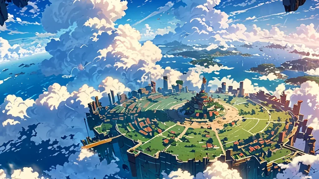 the-four-horsemen-apocalypse-overview-floating-magical-city-above-clouds