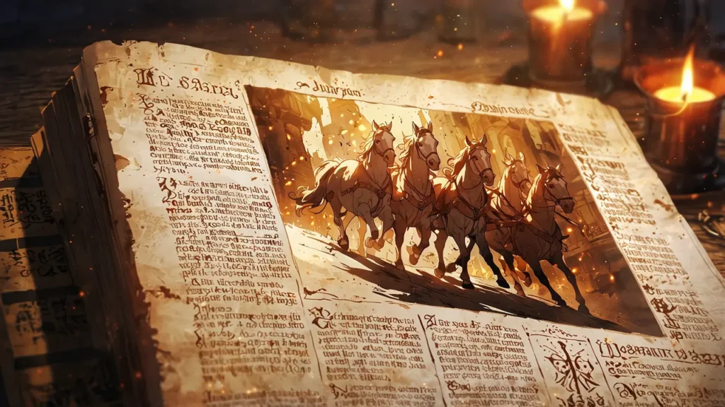 the-four-knights-apocalypse-overview-illuminated-manuscript-four-riders