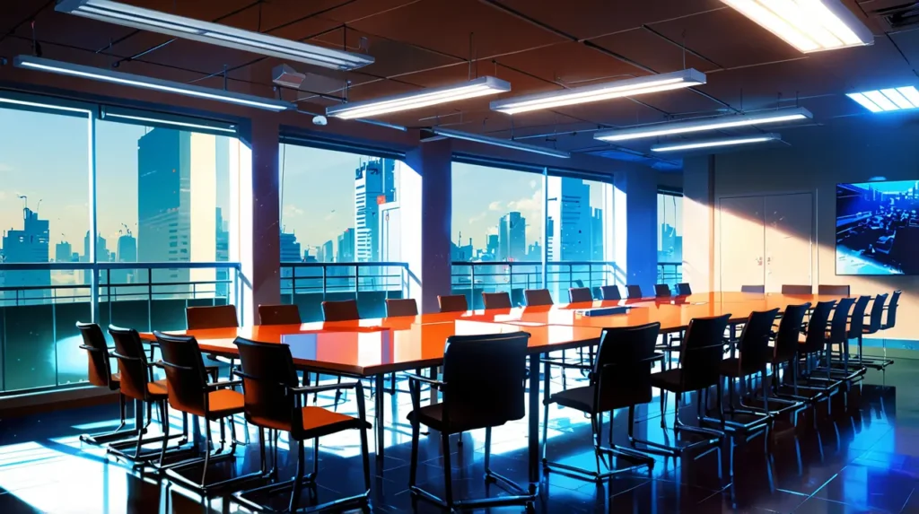 the-nihon-sangoku-renewal-confirmed-empty-meeting-room