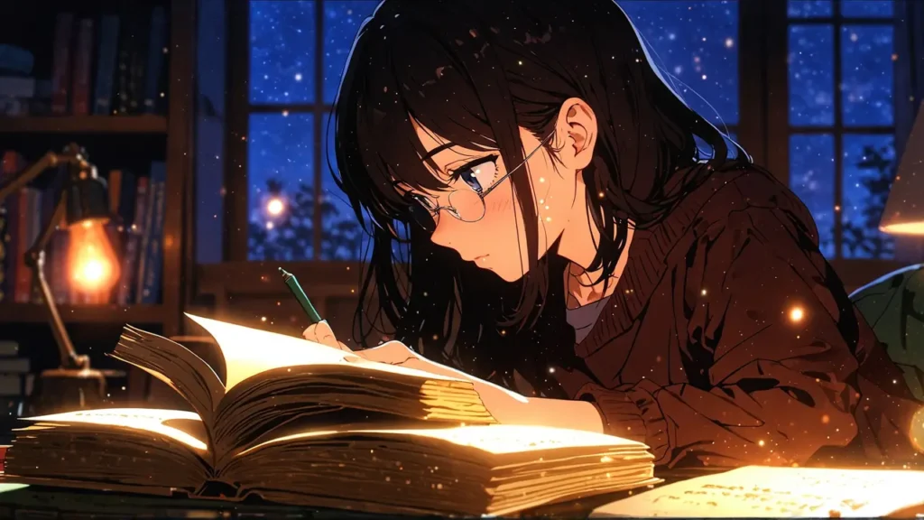 the-no-place-for-a-phony-princess-where-to-read-girl-absorbed-in-reading-a-thick-book