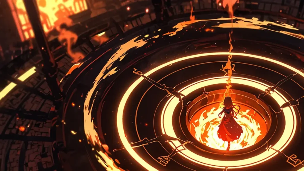 the-four-horsemen-apocalypse-percival-true-identity-glowing-magic-circle-with-flame