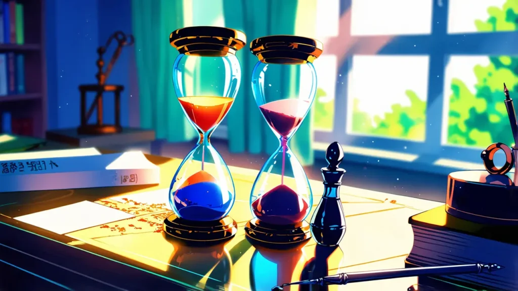 the-childhood-friend-complex-ebookjapan-timer-hourglasses-on-a-windowsill