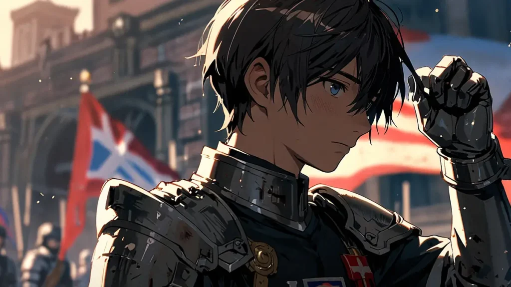 the-four-knights-apocalypse-lancelot-strongest-knight-triumphant-salute