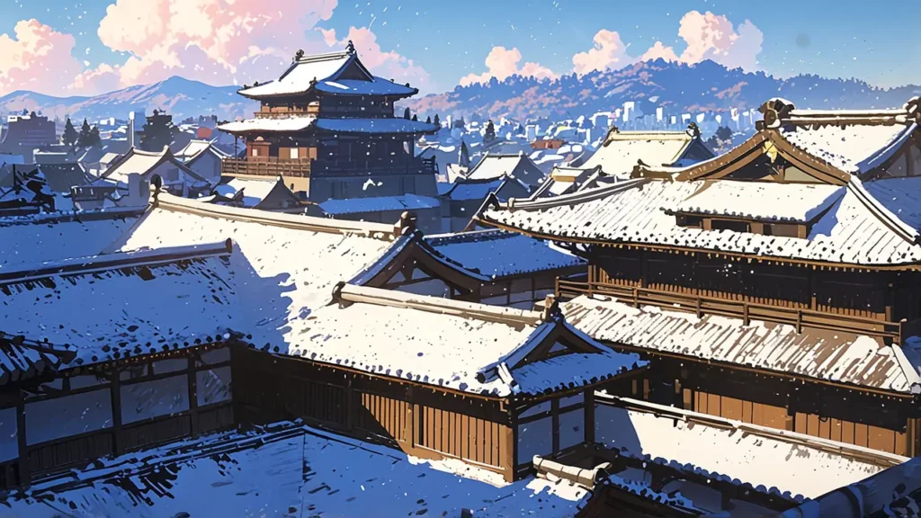 the-apothecary-diaries-season-3-episodes-cours-snowy-palace-rooftops