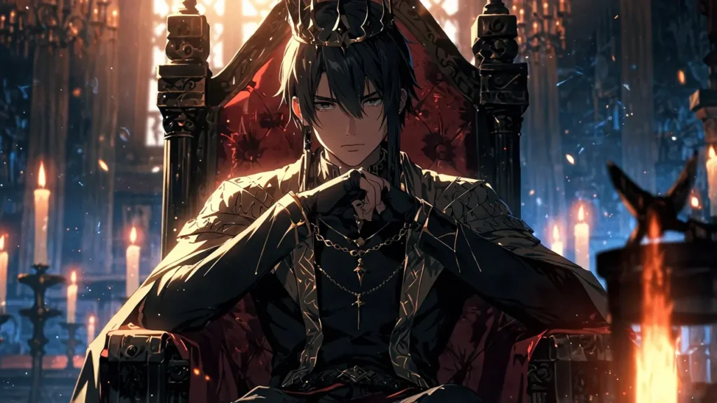 the-nihon-sangoku-similar-manga-altair-young-ruler-seated-on-throne