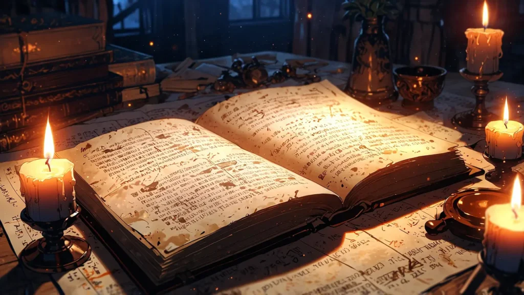 the-four-knights-of-the-apocalypse-official-statement-ancient-book-by-candlelight