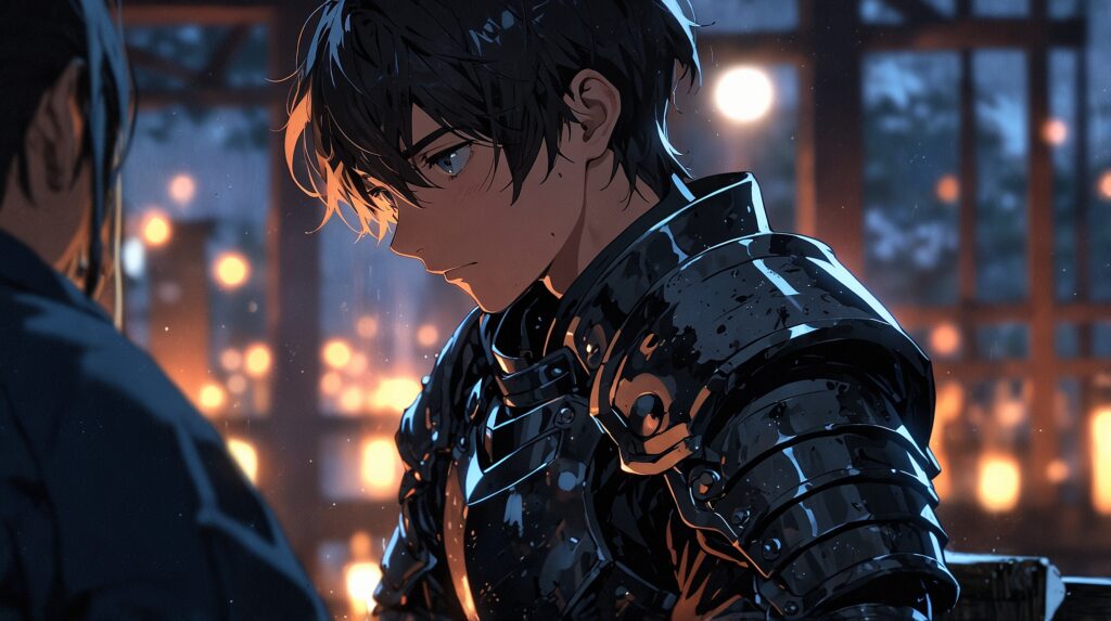 the-four-knights-apocalypse-lancelot-battle-calm-knight-confident
