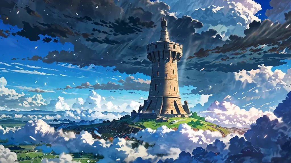 the-four-horsemen-apocalypse-hope-power-tower-floating-in-bright-sky